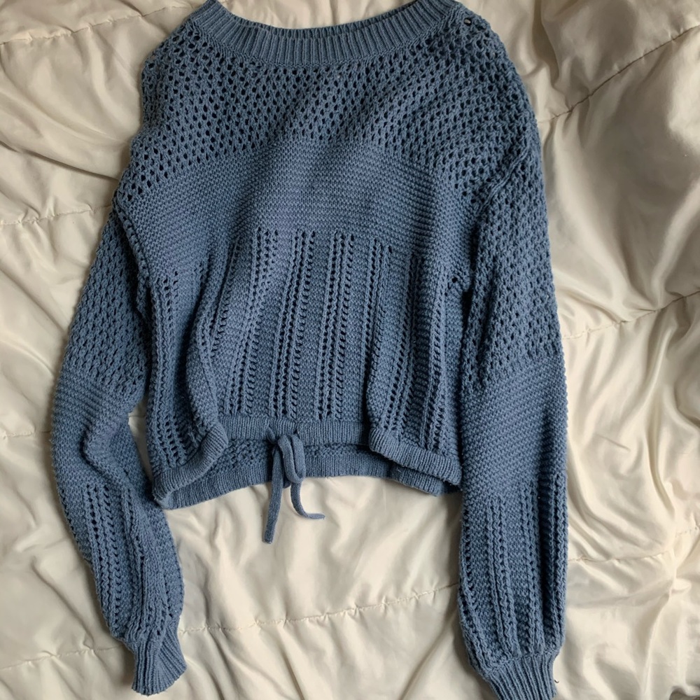 Blue American Eagle sweater